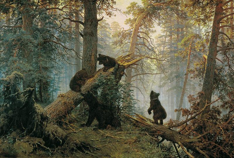 Ivan Shishkin Morning in a Pine Forest